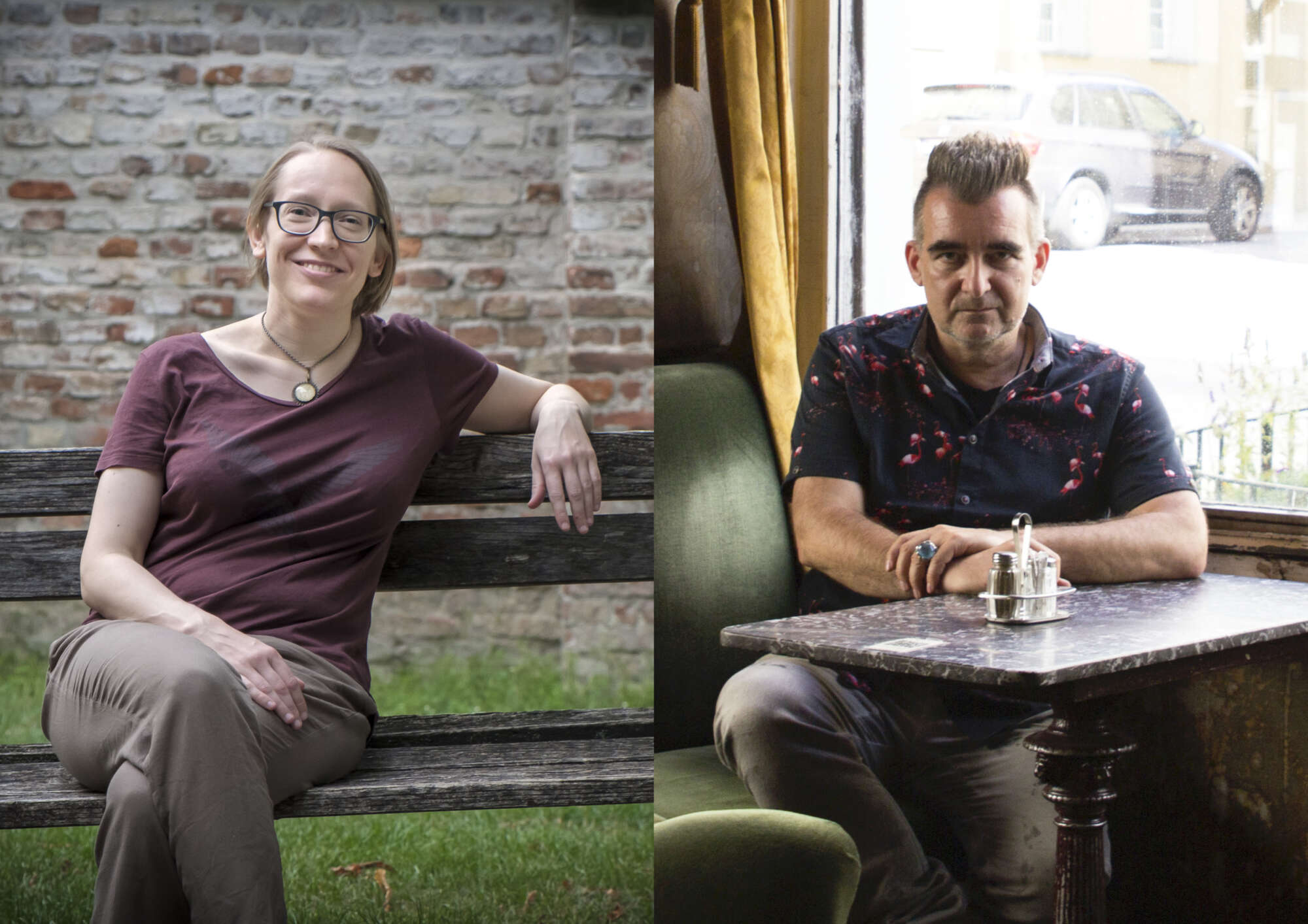 Portrait der beiden Autor*innen